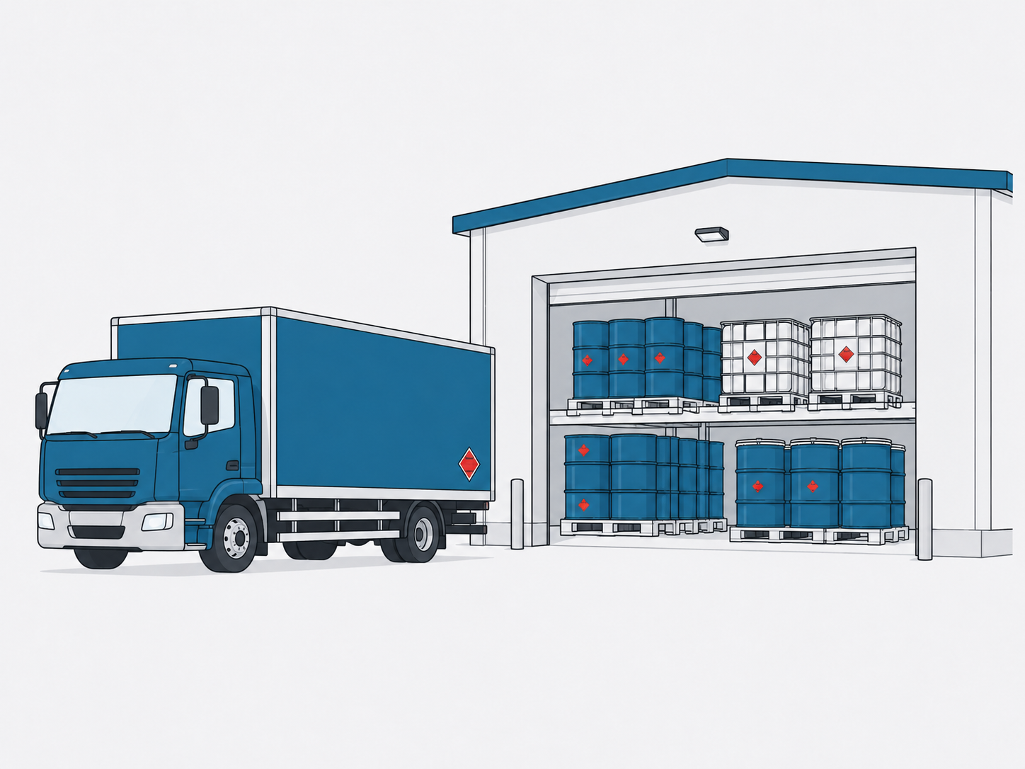 ขนส่งและจัดเก็บวัตถุอันตราย (DG Logistics)
